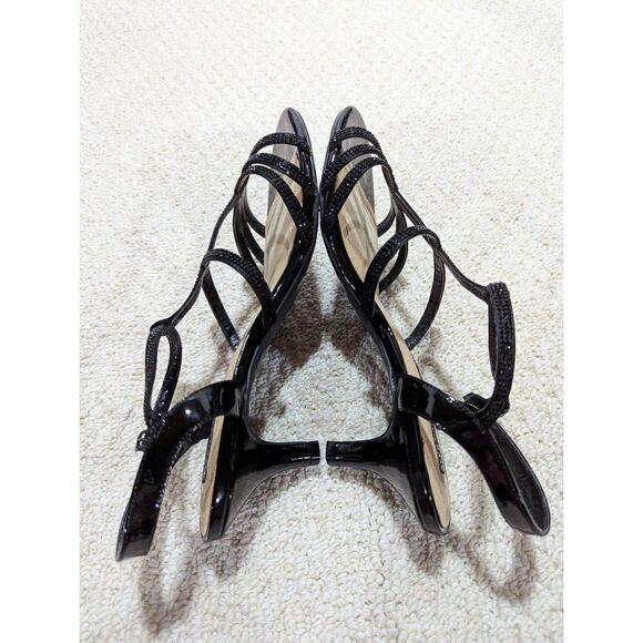 Alex Marie Women's Black Sparkly Heels Size 10 - Picture 3 of 4